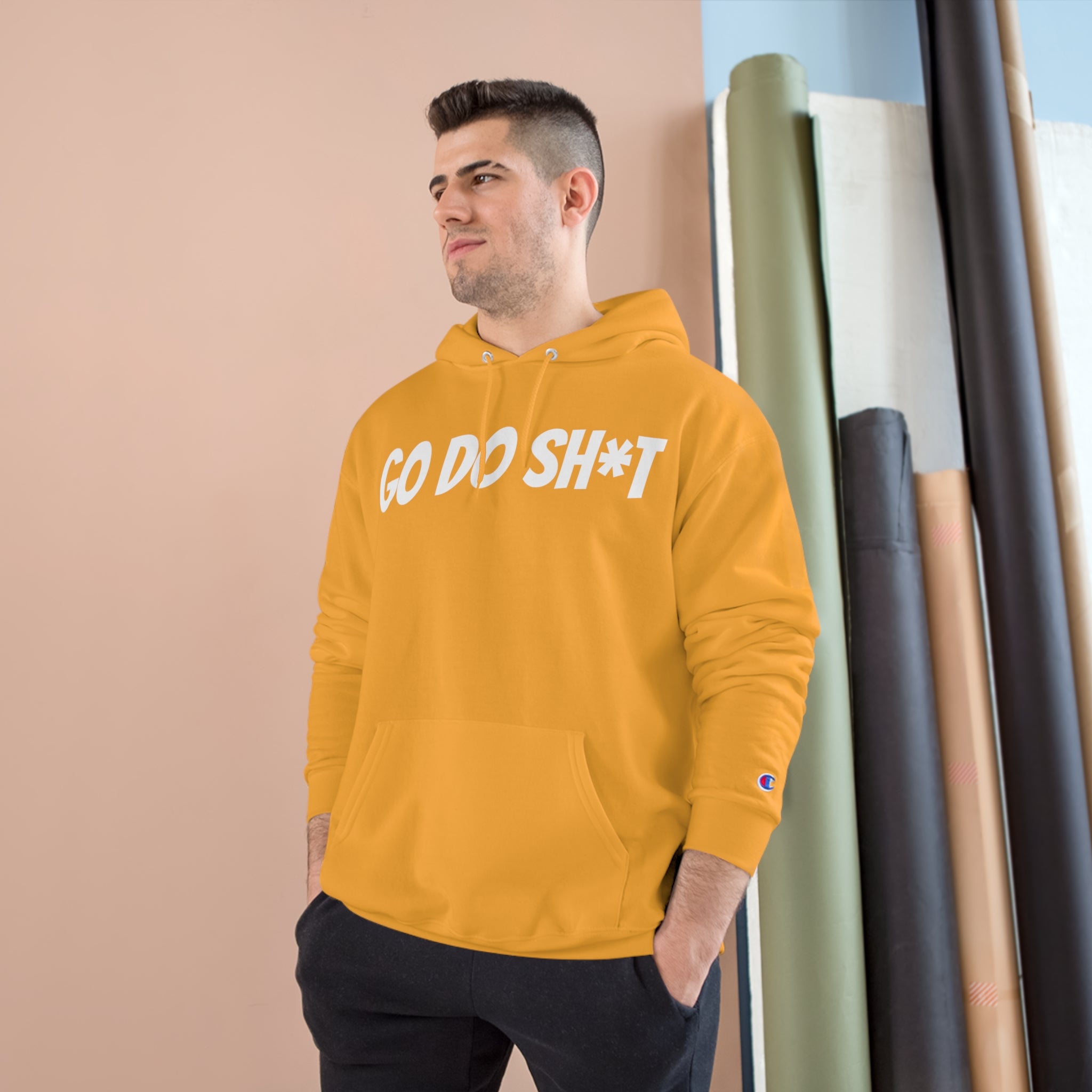 Motivational Champion Hoodie - Just go do sh*t