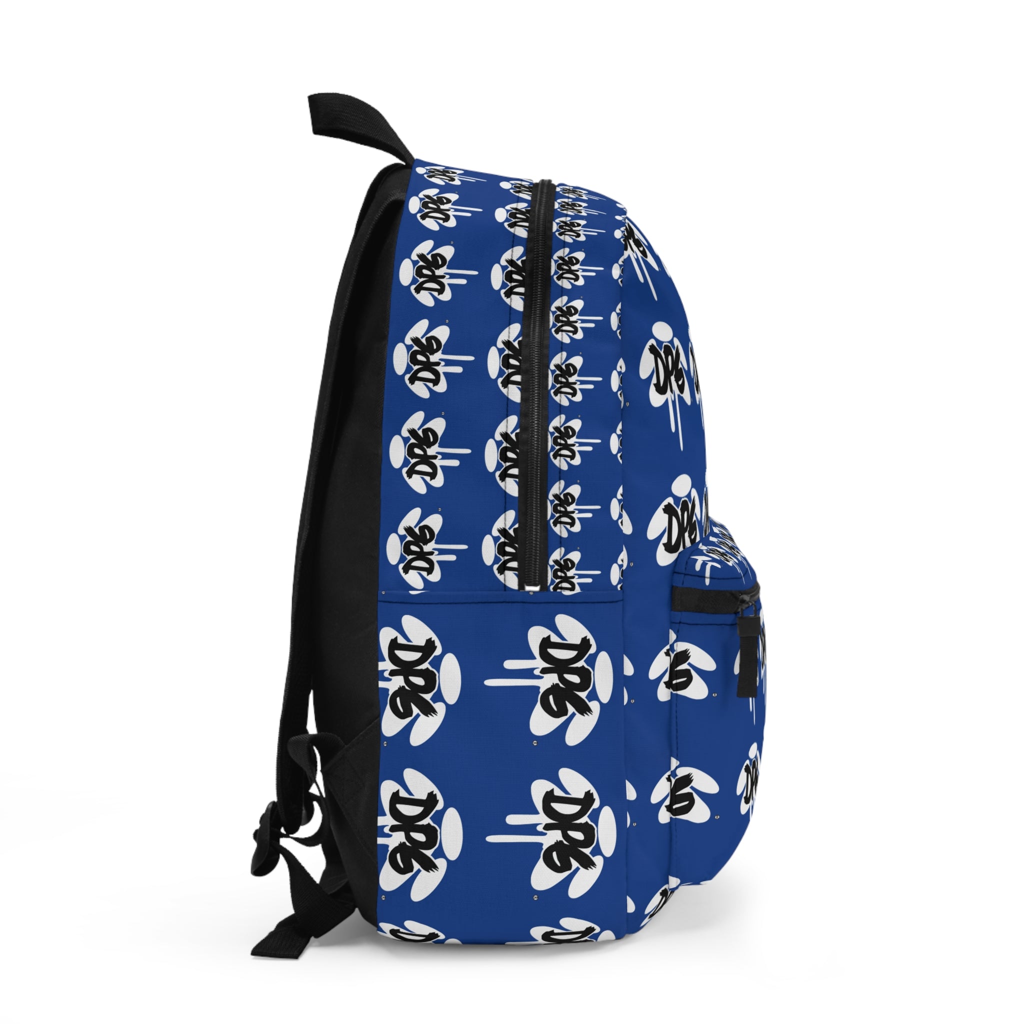 All Over Print Royal Blue Backpack