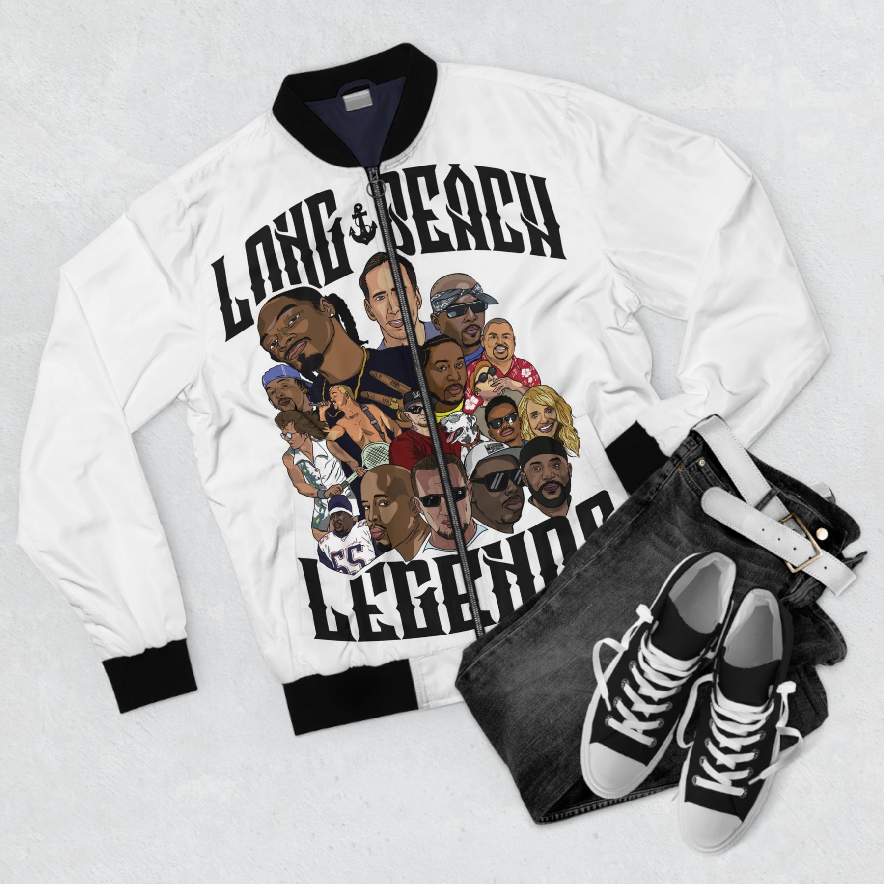 Men's LB Legends Bomber Jacket (AOP)