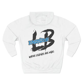Three-Panel Fleece Hoodie
