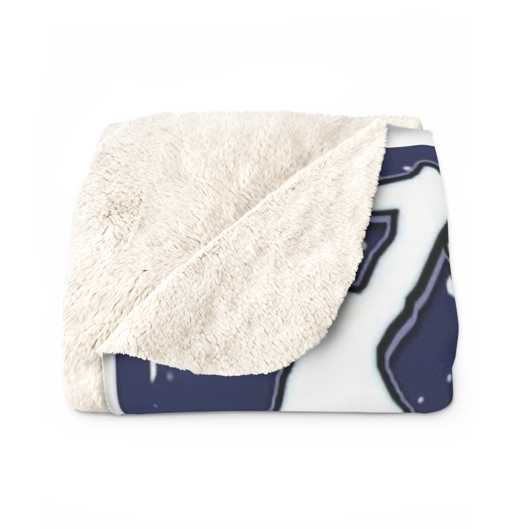 Sherpa Fleece Blanket - Legendary Rapper Daz Dillinger Xmas on 21st and Locust