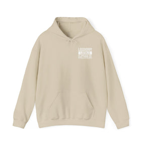 Copy of Hooded Sweatshirt with Inspiration Quote - Unisex