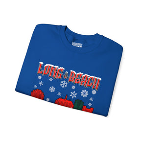 Long Beach Ugly Christmas Crewneck Sweatshirt