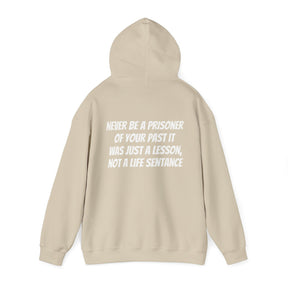 Copy of Hooded Sweatshirt with Inspiration Quote - Unisex