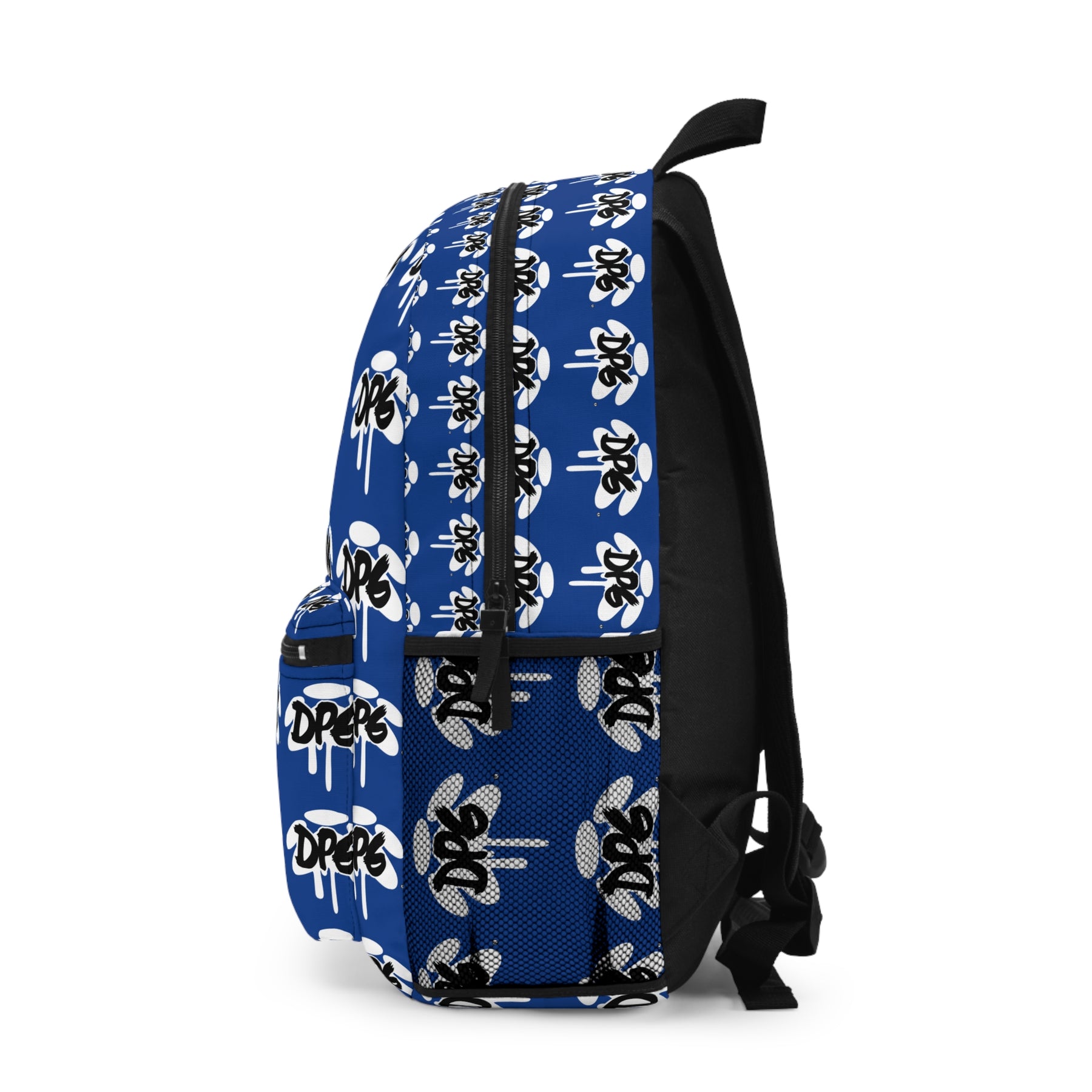 All Over Print Royal Blue Backpack