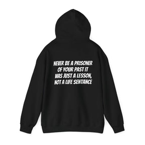 Copy of Hooded Sweatshirt with Inspiration Quote - Unisex