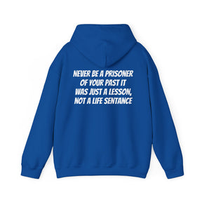 Copy of Hooded Sweatshirt with Inspiration Quote - Unisex