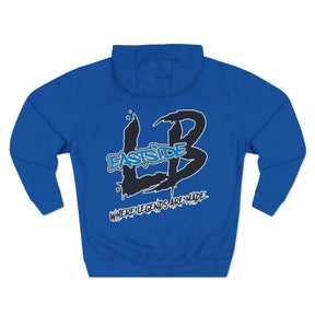 Three-Panel Fleece Hoodie
