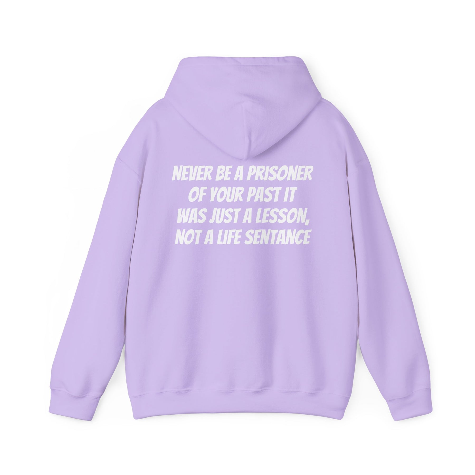 Copy of Hooded Sweatshirt with Inspiration Quote - Unisex