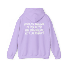 Copy of Hooded Sweatshirt with Inspiration Quote - Unisex