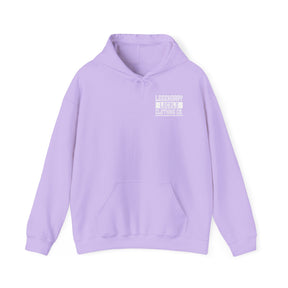 Copy of Hooded Sweatshirt with Inspiration Quote - Unisex