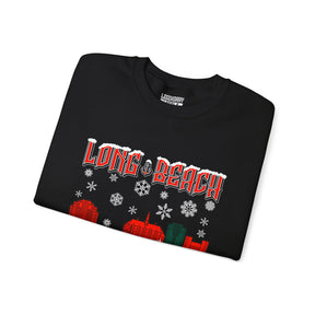 Long Beach Ugly Christmas Crewneck Sweatshirt