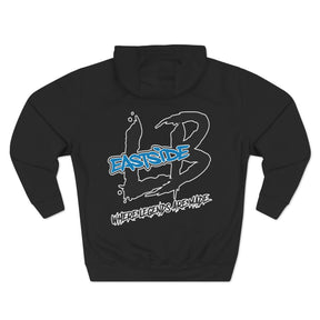 Three-Panel Fleece Hoodie