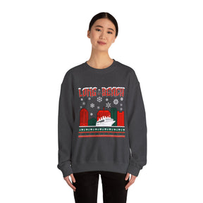 Long Beach Ugly Christmas Crewneck Sweatshirt