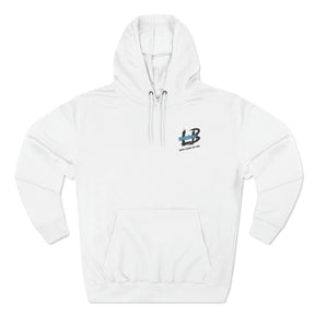 Three-Panel Fleece Hoodie