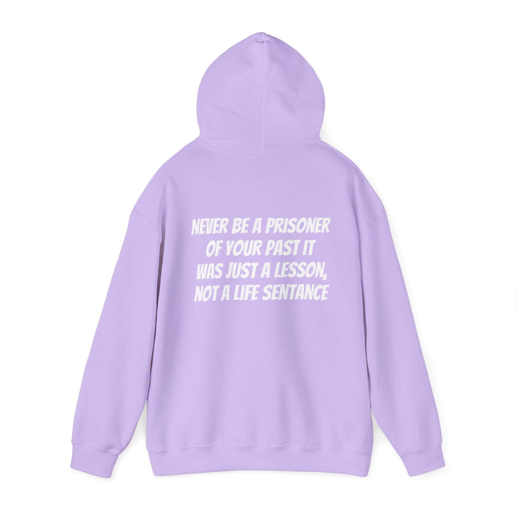 Copy of Hooded Sweatshirt with Inspiration Quote - Unisex